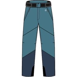 ゴールドウィン 2-tone Color Pants グロットブルー Lサイズ-