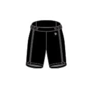 WINDPROOF STRETCH HALF PANTS G52302P ブラック(BK) Mサイズ [スキー ハーフパンツ]