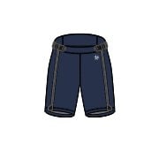 WINDPROOF STRETCH HALF PANTS G52302P ネイビー(N) XLサイズ [スキー ハーフパンツ]