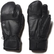 LEATHER 3-FINGER FORMFITTING GLOVES G82302P ブラック(BK) Lサイズ [スキー グローブ]