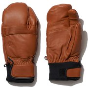 LEATHER 3-FINGER FORMFITTING GLOVES G82302P アンバー(U) Mサイズ [スキー グローブ]