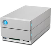 LaCie 外付け HDD 28TB 2big Dock Thunderbolt3 日本語マニュアル 5年保証 冷却ファン付 Windows/Mac対応 STGB28000400