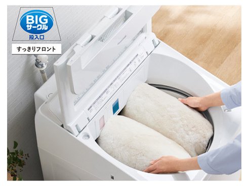 2023年製 Panasonic NA-FA10K1-W 簡易乾燥機能付洗濯機(10.0kg 