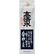 高清水 辛口パック 15.5度 1800ml [日本酒]
