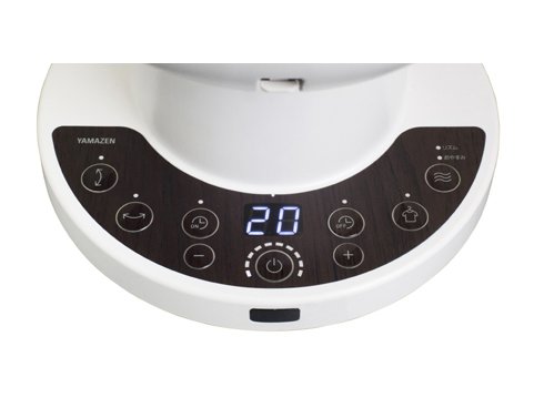 山善 DCモーター 28畳 YKAR-PDW181 販売終了】洗える サーキュレーター DC 28畳 18cm 全分解 上下