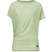 Yoga Loose Tee ヨガ ルーズTシャツ 半袖 SNW013470pa T46CELADAN GREEN Sサイズ [フィットネス ヨガシャツ レディース]