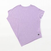 Yoga Loose Tee ヨガ ルーズTシャツ 半袖 SNW013470 K37ライトパープル Sサイズ [フィットネス ヨガシャツ レディース]