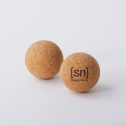 SN CORK STRETCH BALL コルク素材ストレッチボール 6.5cm 2個セット SNGJ10011 [フィットネス エクササイズグッズ リカバリーグッズ]