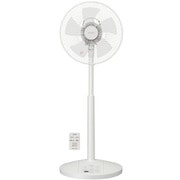 リビング扇風機 ACモーター搭載 ハイポジション リモコン付き ピュアホワイト R30J-HRB-W