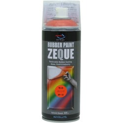 RP120 [ラバーペイント ZEQUE マットオレンジ 400ml RP-12 塗って剥がせる塗料 ラバースプレー]