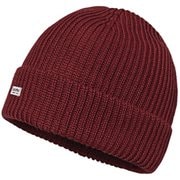 KNITTED HAT OXLEY 2023567 BURGUNDY [ニットキャップ ビーニー]