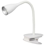 LEDクリップライト フレキシブルアーム 電球色 2段階調光機能付 ホワイト LTC-LC12L2-WL