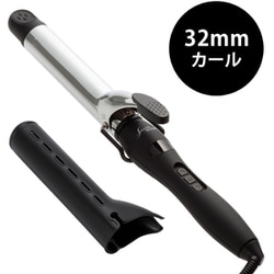 【未開封】SALONMOON ミラーイオンチタニウムカールアイロン 32mm チタニウムイオンストレートヘアアイロン | SALONMOON（サロン