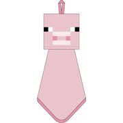 Minecraft（マインクラフト） ループタオル ブタ [キャラクターグッズ]