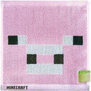 Minecraft（マインクラフト） ミニタオル ブタ [キャラクターグッズ]
