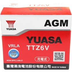 ヨドバシ.com - 台湾YUASA TTZ6V [バイク用バッテリー 電解液注入済み 主な互換バッテリー：YTZ6V/YTZ7S/YTX5L-BS]  通販【全品無料配達】