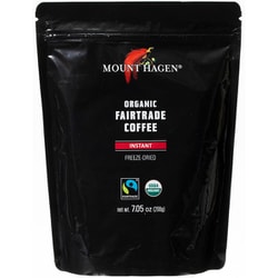 マウントハーゲン オーガニック フェアトレード インスタントコーヒー詰替え用ジップパック 200g