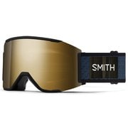 SquadMAG TNFxSmith 010273036 TNF Shady Blue x Smith(CP Sun Black Gold Mirror / CP Everyday Rose Gold Mirror) [スキー ゴーグル]