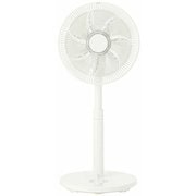 リビング扇風機 DCモーター搭載 室温センサー/上向き90° リモコン付き ホワイト KLF-3021/W