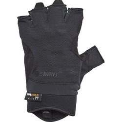 Trekking Half Finger Glove TR-701 BK XSサイズ [アウトドア グローブ]