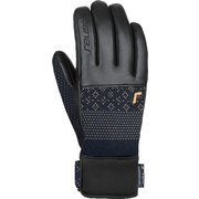 ペトラ　ヴルホヴァーR-TEX XT  PETRA VLHOVA R-TEX XT  62 31 271 4470 ドレスブルー/ゴールド 6インチ [スキー グローブ レディース]