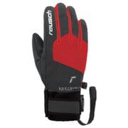 サイモン R-TEX XT ジュニア SIMON R-TEX XT JUNIOR 62 61 210 6638 アスファルト/ファイアーレッド 5インチ(Mサイズ) [スキー グローブ ジュニア]