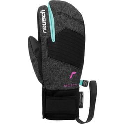 サイモン R-TEX XT ジュニア　ロブスター SIMON R-TEX XT JUNIOR LOBSTER 62 61 810 7743 ブラックメランジ/バチェラーボタン/ノックアウト　ピンク 4インチ(Sサイズ) [スキー グローブ ジュニア]