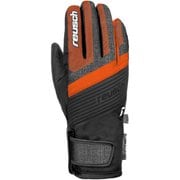 デューク R-TEX XT ジュニア DUKE R-TEX XT JUNIOR 62 61 212 7677 ブラック/ブラックメランジ/ショッキングオレンジ 4インチ(Sサイズ) [スキー グローブ ジュニア]