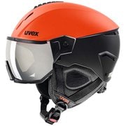 instinct visor 56.6.260.7005 フィアースレッド/ブラックマット（ライトミラーシルバー） 56-58cm [スキー ヘルメット]