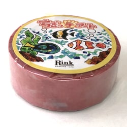 RINK ちぎっ手アート マスキングテープ 彩り水彩 あか IR02501P