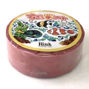 RINK ちぎっ手アート マスキングテープ 彩り水彩 あか IR02501P