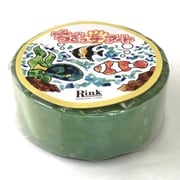 RINK ちぎっ手アート マスキングテープ 彩り水彩 みどり IR02801P