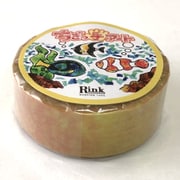 RINK ちぎっ手アート マスキングテープ いろどりくれよん きいろ IR03501P