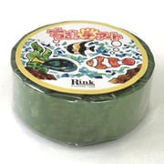 RINK ちぎっ手アート マスキングテープ いろどりくれよん みどり IR03601P