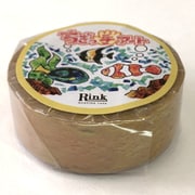RINK ちぎっ手アート マスキングテープ 彩り油絵 黄 IR04301P
