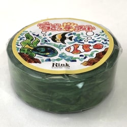 RINK ちぎっ手アート マスキングテープ 彩り油絵 緑 IR04401P