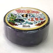 RINK ちぎっ手アート マスキングテープ 彩り油絵 紫 IR04601P
