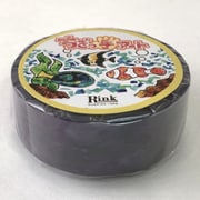 RINK ちぎっ手アート マスキングテープ 彩り油絵 黒 IR04801P