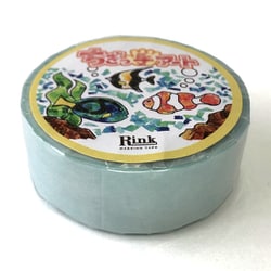 RINK ちぎっ手アート マスキングテープ 彩り水彩 パステルカラー パール IR05201P