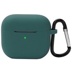 AirPods（第3世代）用 シリコンケース ダークグリーン SZ-AP345545