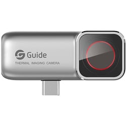 MobIR 2T silver [Guide sensmart スマートフォン用オートフォーカスサーマルカメラ シルバー]