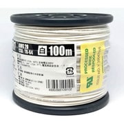 UL1007AWG20シロ L-100 [耐熱絶縁ビニル電線 100m巻 白]