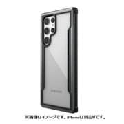 Galaxy S22 Ultra 5G 対応 ケース クリア Shield Pro ブラック RT_GVLCSAPSO_BK