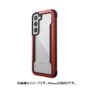 Galaxy S22 5G 対応 ケース クリア Shield Pro レッド RT_GVSCSAPSO_RD