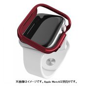 RT_W41CSAYED_RD [Apple Watch Series 9/8/7 41mm 対応 ケース 耐衝撃 メタル×ラバー Edge レッド]