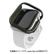 RT_W45CSAYED_GN [Apple Watch Series 9/8/7 45mm 対応 ケース 耐衝撃 メタル×ラバー Edge グリーン]