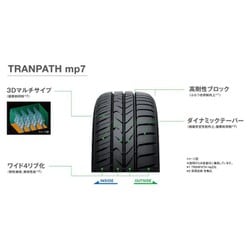 ヨドバシ.com - トーヨータイヤ TRANPATH mp7 [215/55 R17 94V トランパス ミニバン専用タイヤ /タイヤ1本]  通販【全品無料配達】