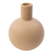 AS-LO-DP [花瓶 陶器 フラワーベース ロング ASH 直径10.5×高さ13cm ピンク]