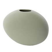 AS-SS-GY [花瓶 陶器 フラワーベース スリムS ASH 幅19×奥行6.5×高さ17cm グレー]
