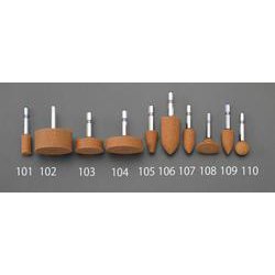 EA819HY-107 [16×32mm/6角軸 軸付砥石（砲弾/WA）]